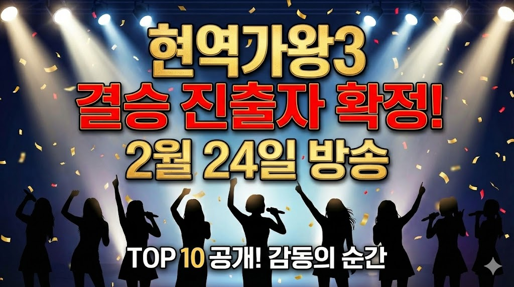 현역가왕3 결승진출자