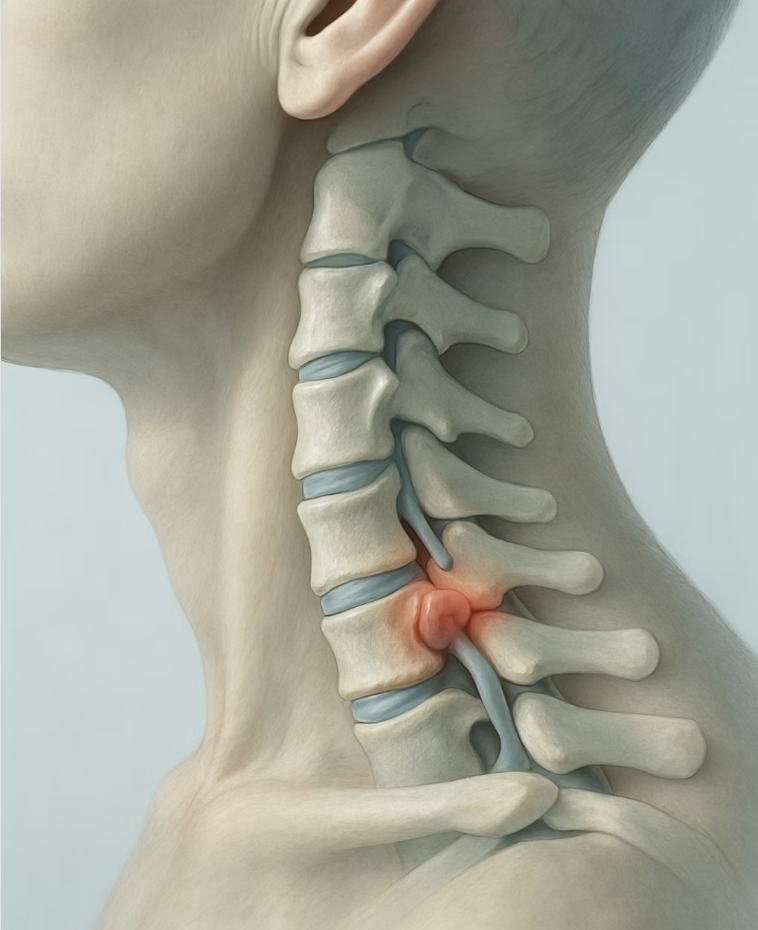 목에서 시작되는 경고 신호