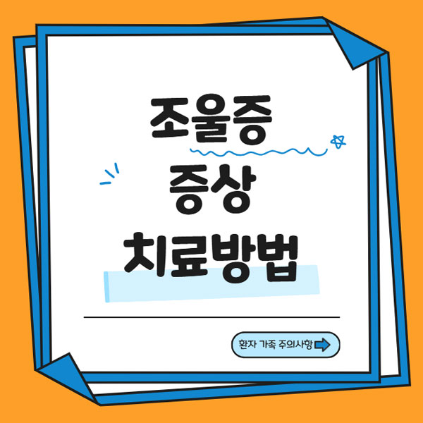 조울증 증상 총정리