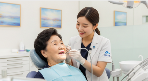 노인 치아관리 방법 소개
