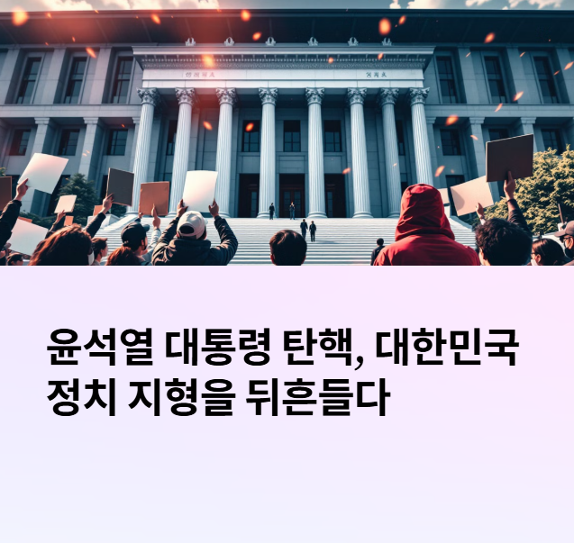 윤석열 대통령 탄핵, 탄핵 결정 이유와 조기대선 일정과 절차