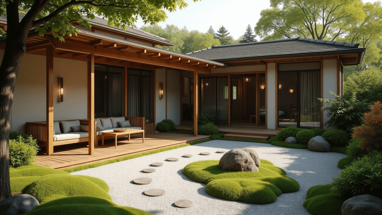 일본스타일주택정원