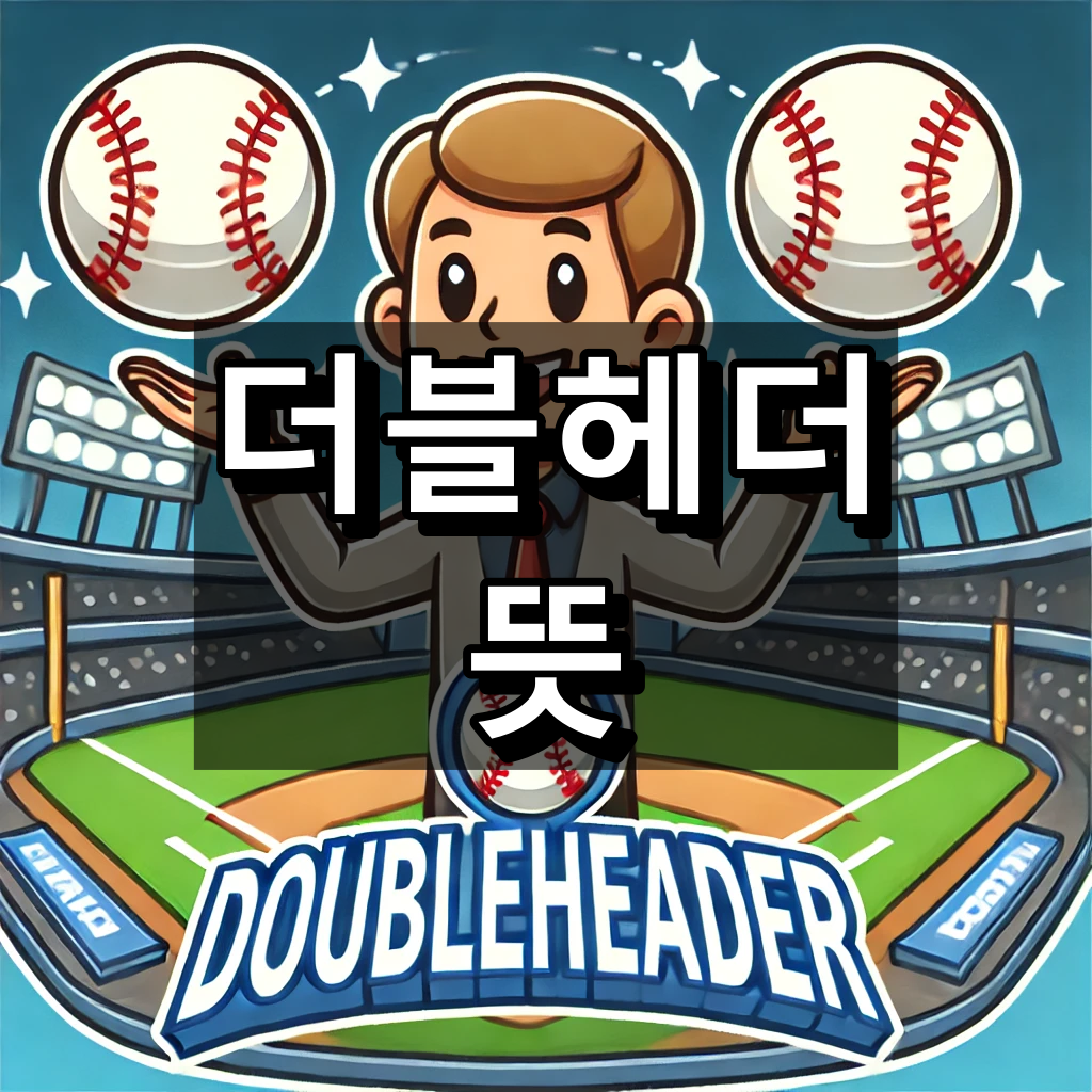 더블헤더 뜻 대표이미지