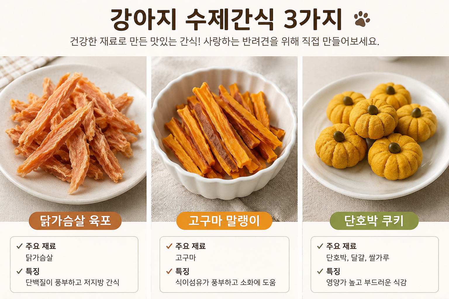 강아지 수제간식
