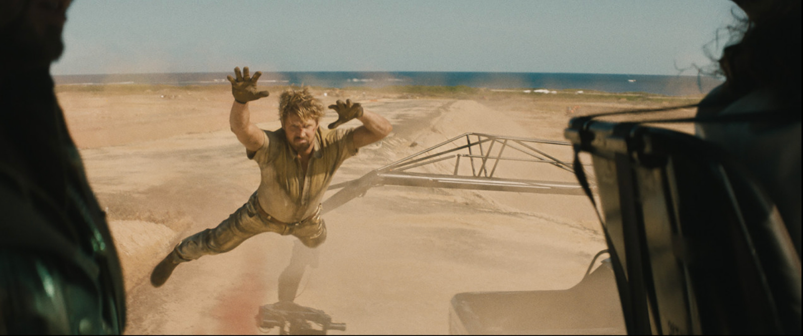 영화 스턴트맨의 스턴트 장면