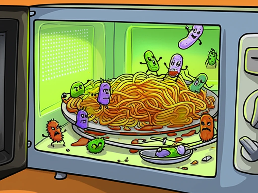 초간단 전자레인지 청소 꿀팁: 주방 ..