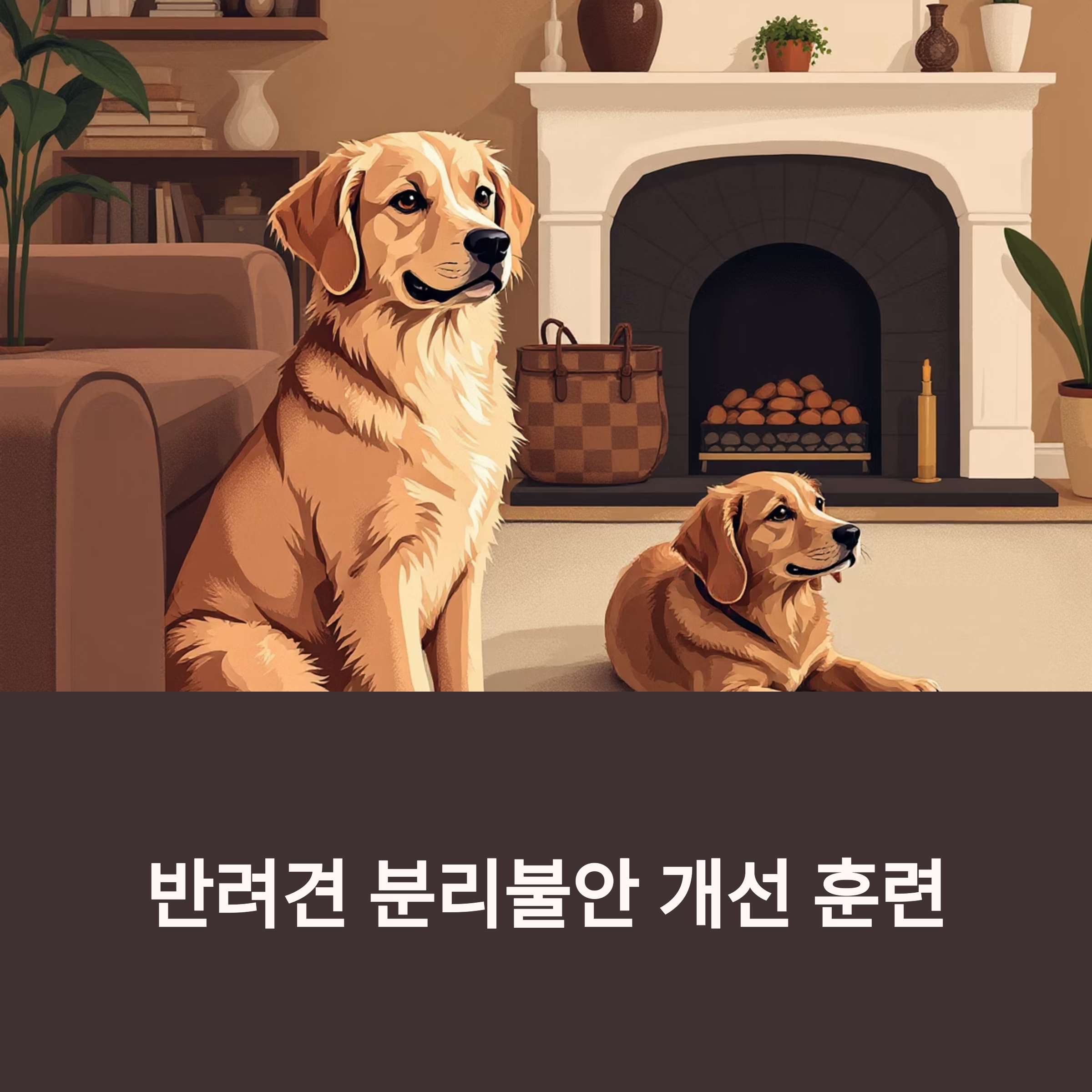 반려견 분리불안 개선 훈련