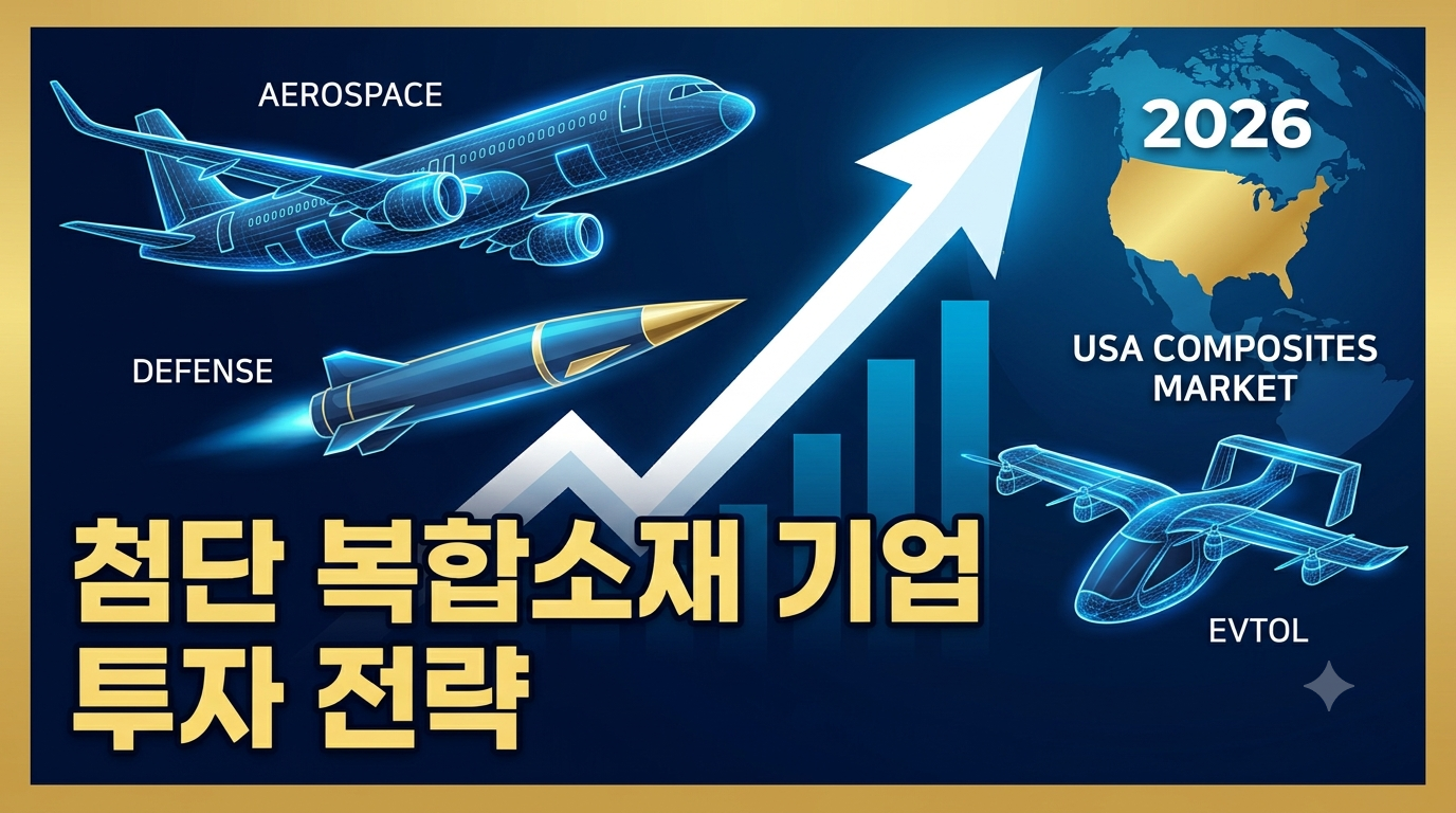2026년 미국 첨단 복합소재 기업 투자 전략: 우주항공, 방산, 모빌리티의 핵심 열쇠
