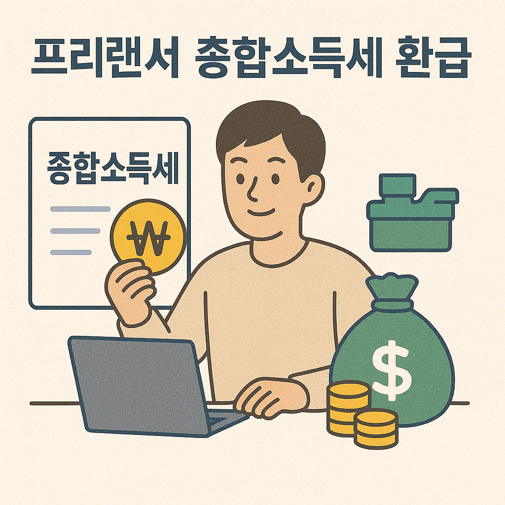 프리랜서 종합소득세 신고,환급,증빙서류