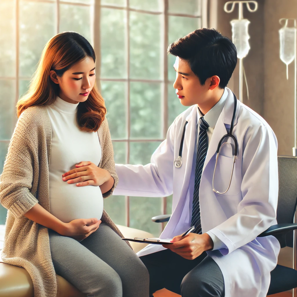 임신부의 산부인과 정기 진료