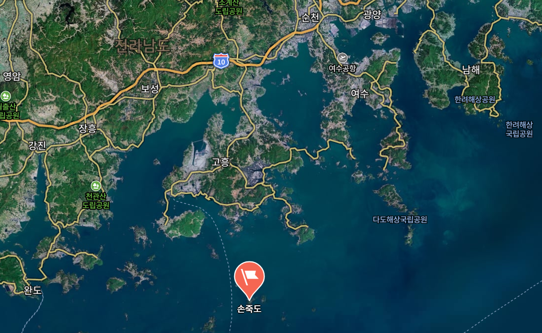 손죽도 위치