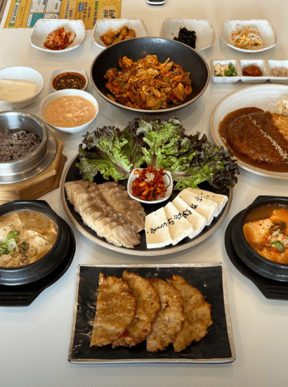 율하 맛집 "숨쉬는 순두부 율하점" 음식