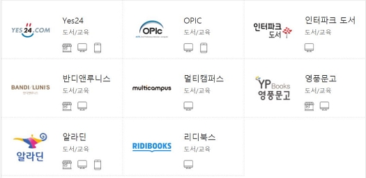 컬쳐랜드 문화상품권 사용 구매 처 구입 판매 예스24 오픽 인터파크 도서 반디앤루니스 영풍문고 알라딘 리디북스 멀티캠퍼스