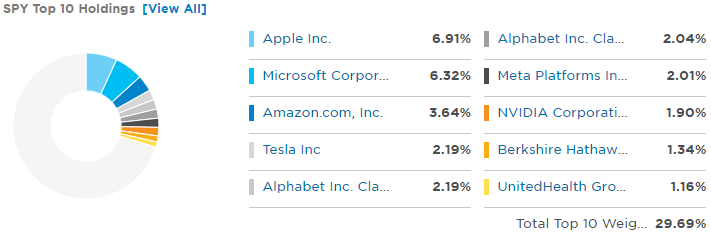 SPY TOP 10 HOLDINGS