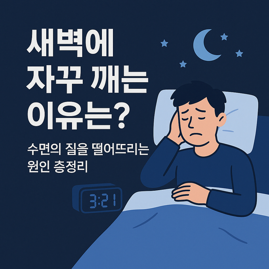 새벽에 자꾸 깨는 이유