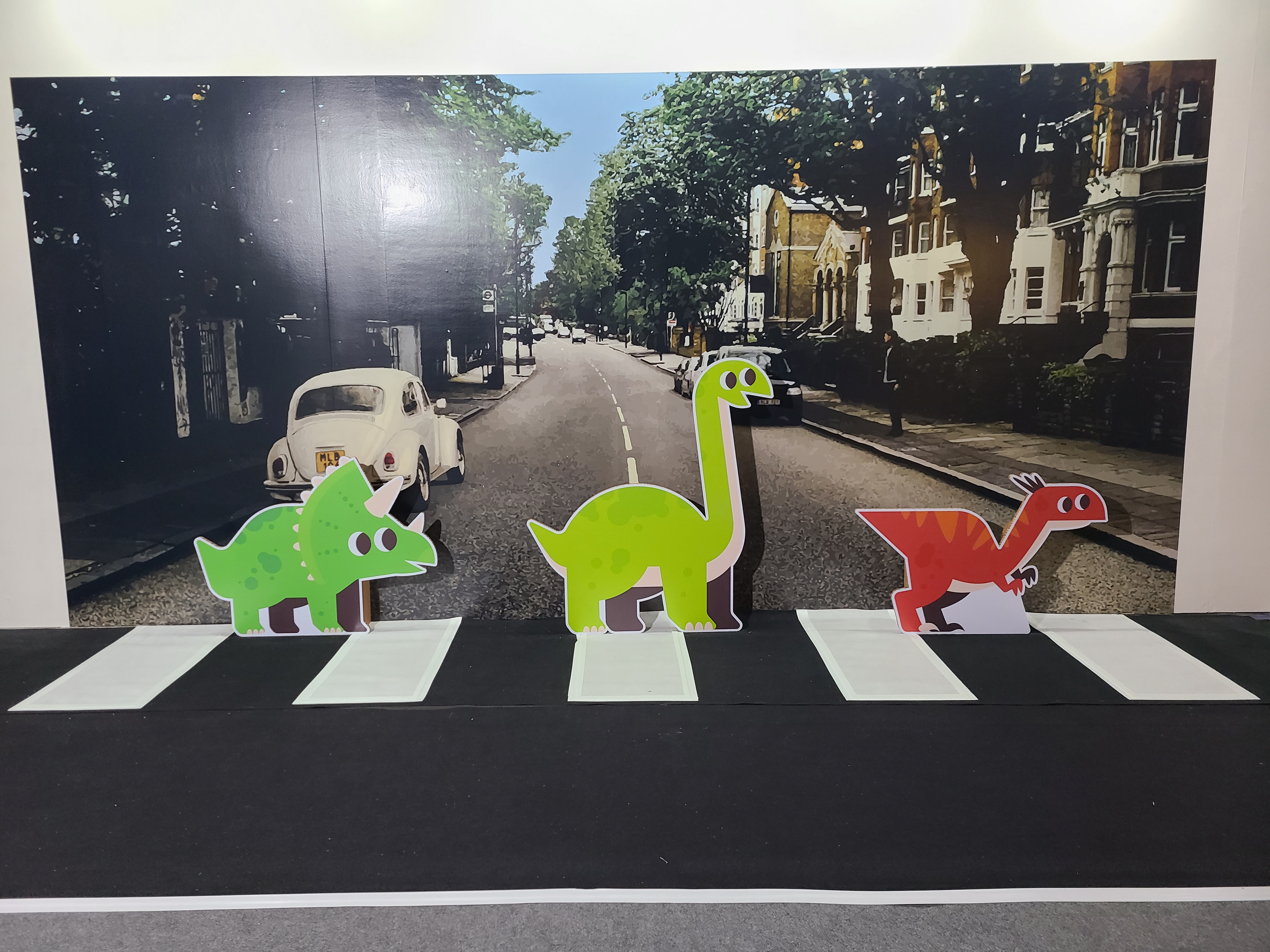 2023 찾아가는 공룡엑스포 in 일산 애비로드 포토존