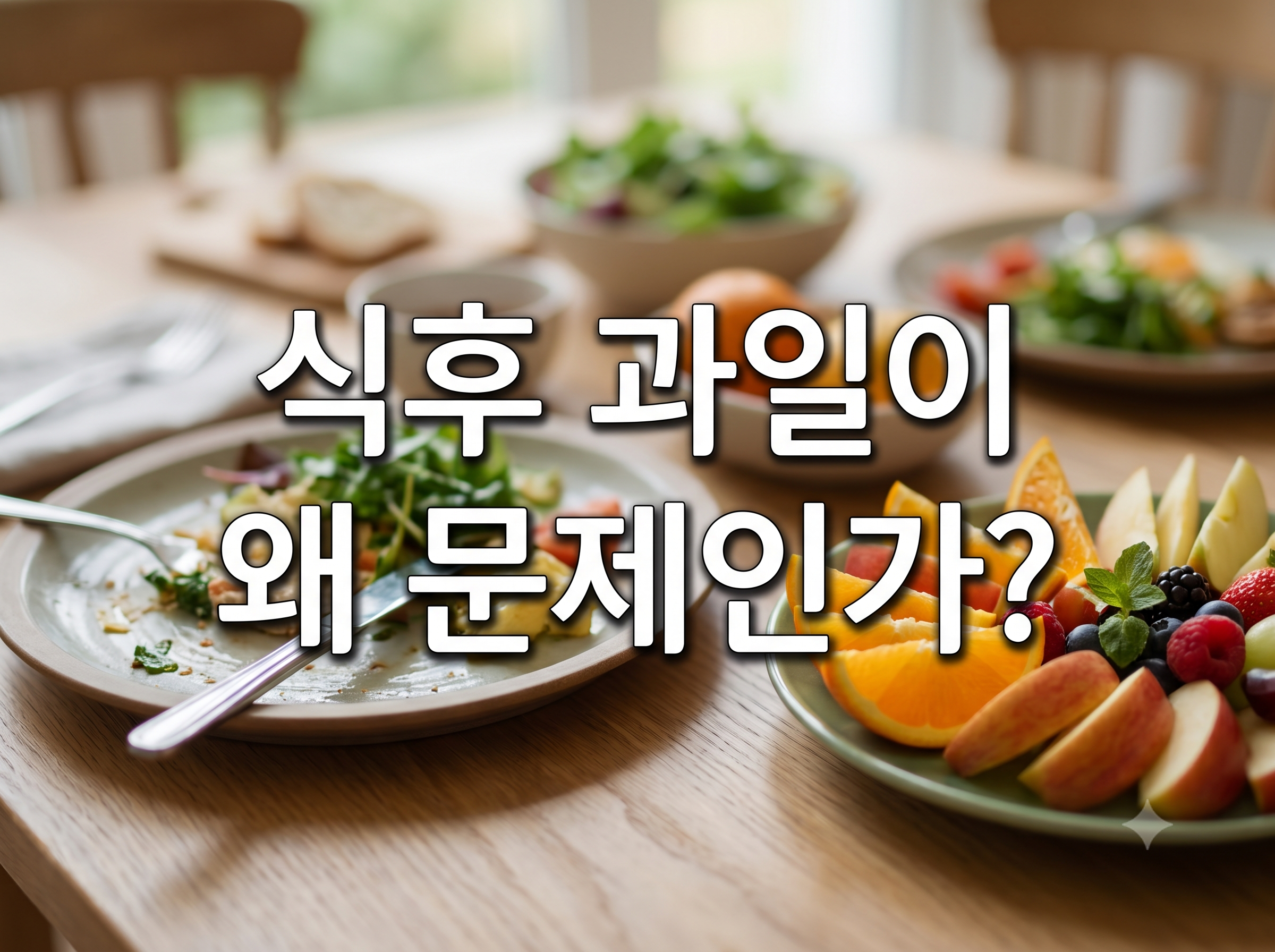 과일 먹는 법 (공복섭취, 껍질영양, 칼륨효과)
