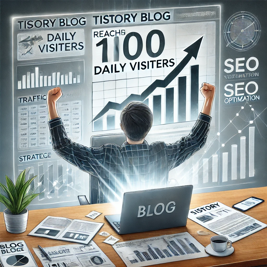 티스토리 블로그 방문자 수 1000명 돌파하는 법