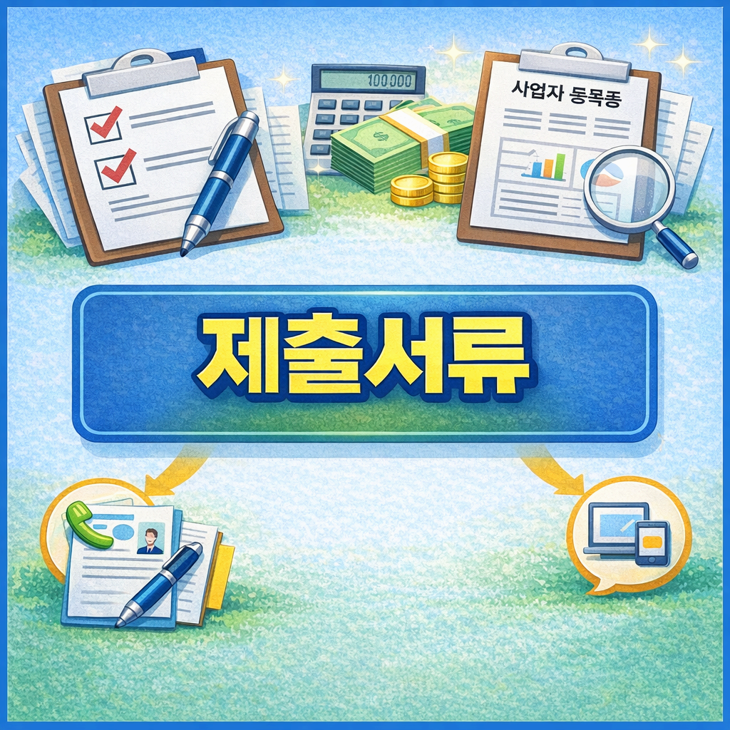 제출서류(근로자&middot;프리랜서&middot;창업)