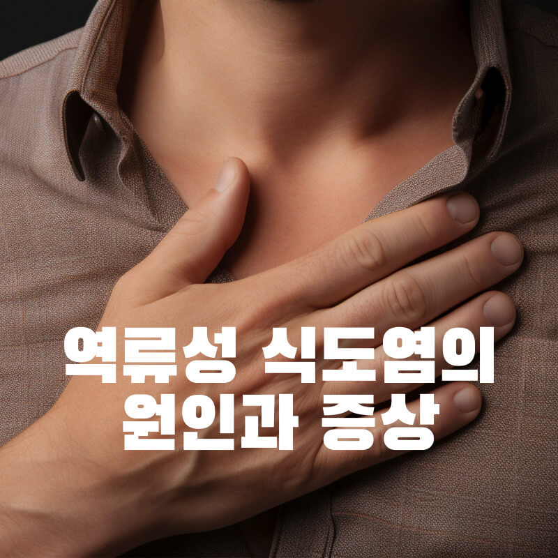 역류성 식도염의 원인과 증상