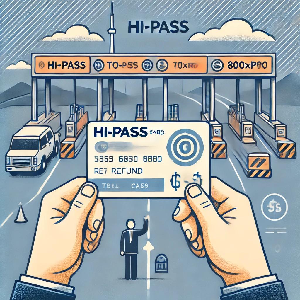 하이패스 카드 환불 신청
