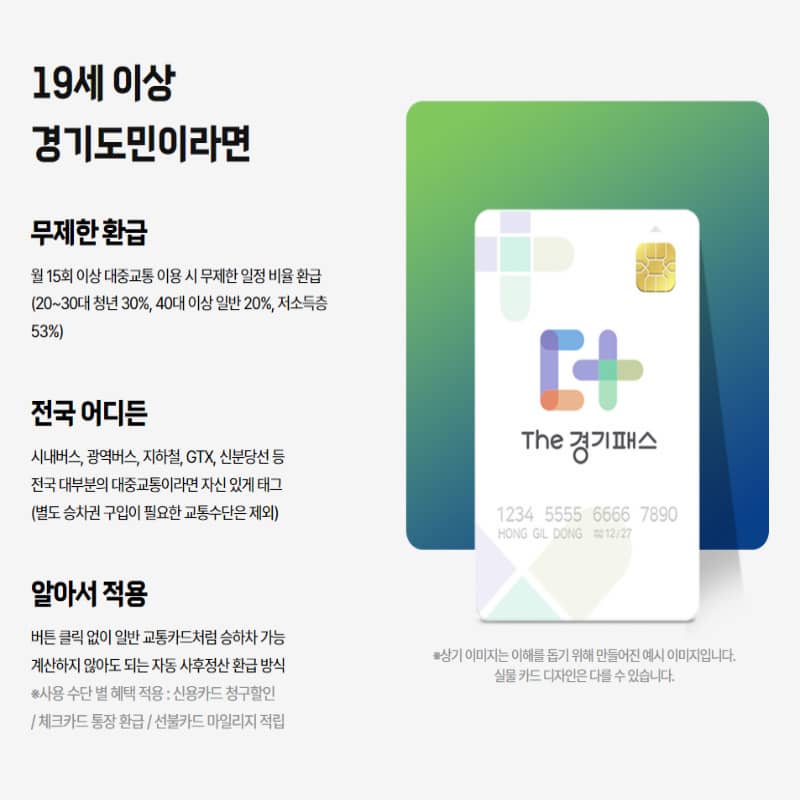 더 경기패스 혜택 소개