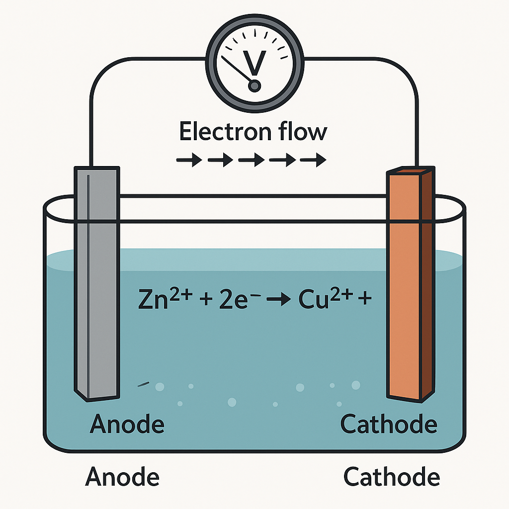 전기화학의 전지와 전기분해 원리가 전자의 이동과 에너지 변환에 미치는 과학적 분석