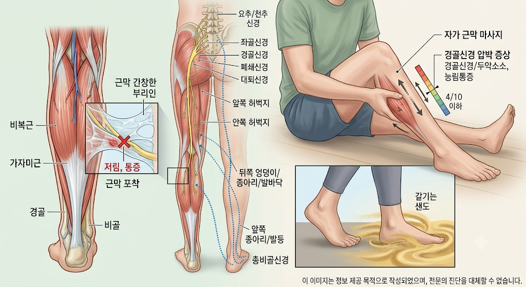 다리저림원인