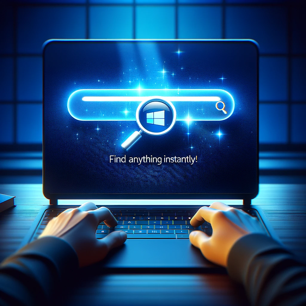 윈도우 검색창 활용 안내