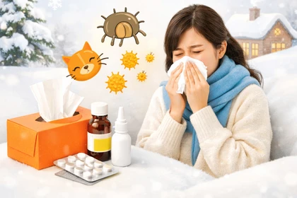 겨울철 알레르기 증상 원인 유형 정리3