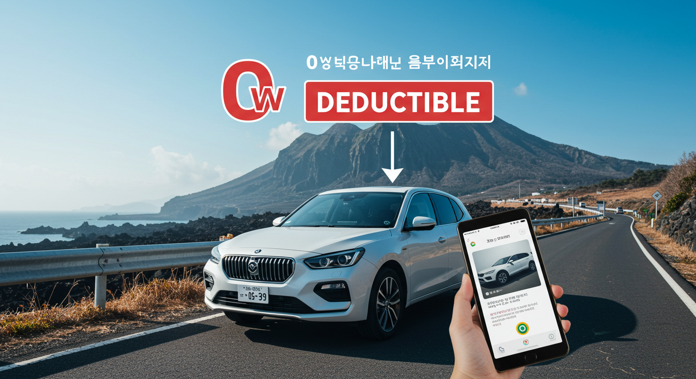 면책금 없는 제주 렌트카 업체 어떻게 찾을까 완벽 가이드 🚗