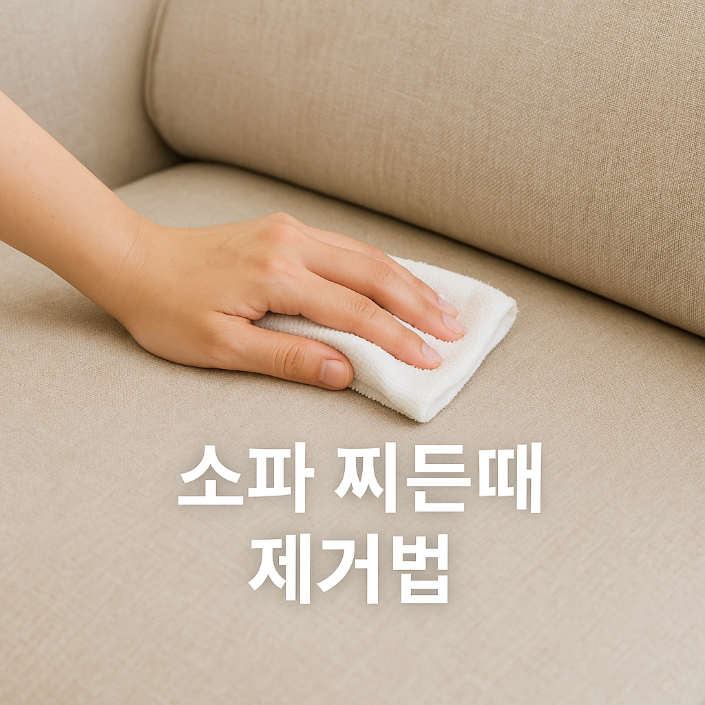 거실 소파 새것처럼! 🧽 찌든 때 완벽 제거 꿀팁 공개