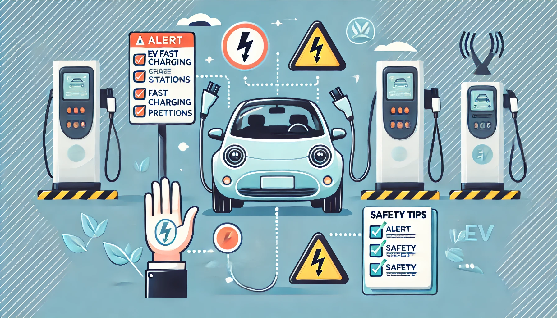 전기차 급속 충전 시 주의사항 ⚡ 배터리 수명과 안전을 위한 실전 가이드