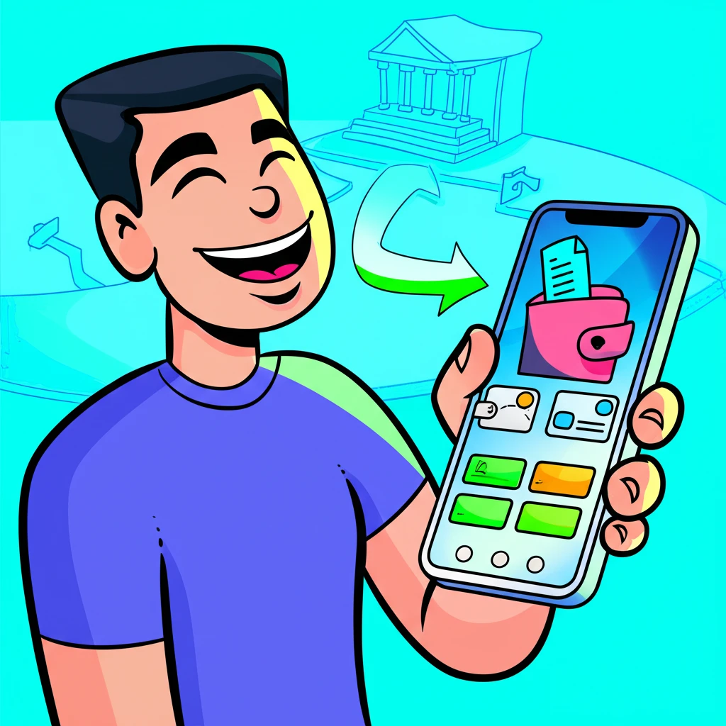 스마트폰 증명서 발급 및 은행 전송 ..