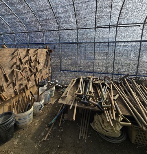 농사용 창고 신고