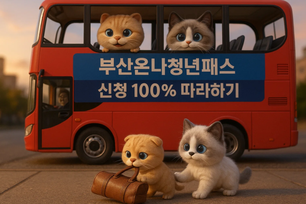 부산온나청년패스 신청 100% 따라하기