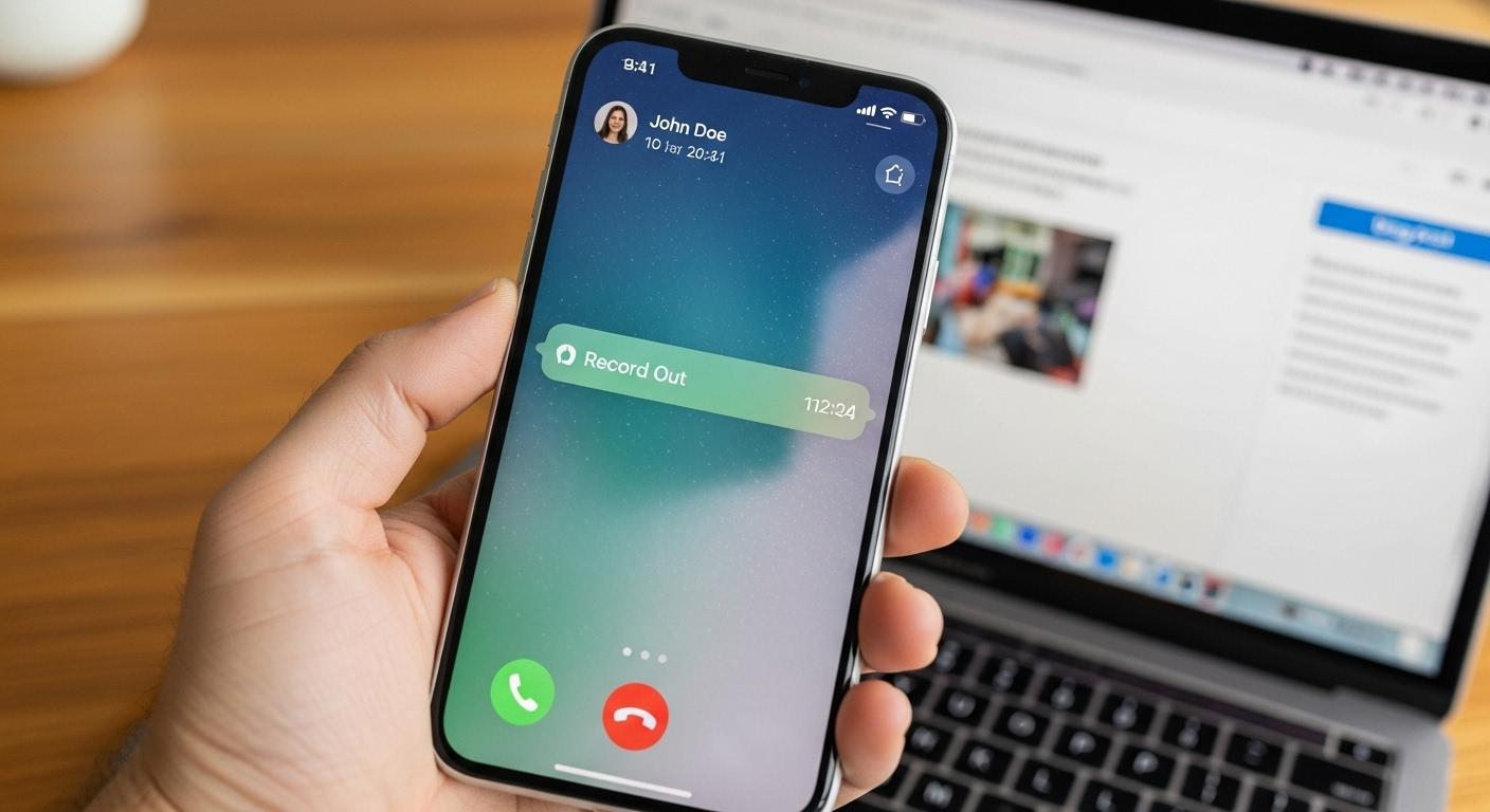 아이폰 통화녹음 안됨