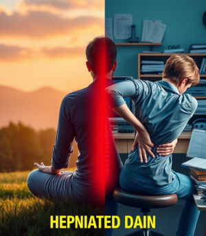 허리디스크와 스트레스 