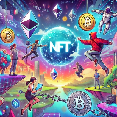 메타버스와 NFT 관련 이미지