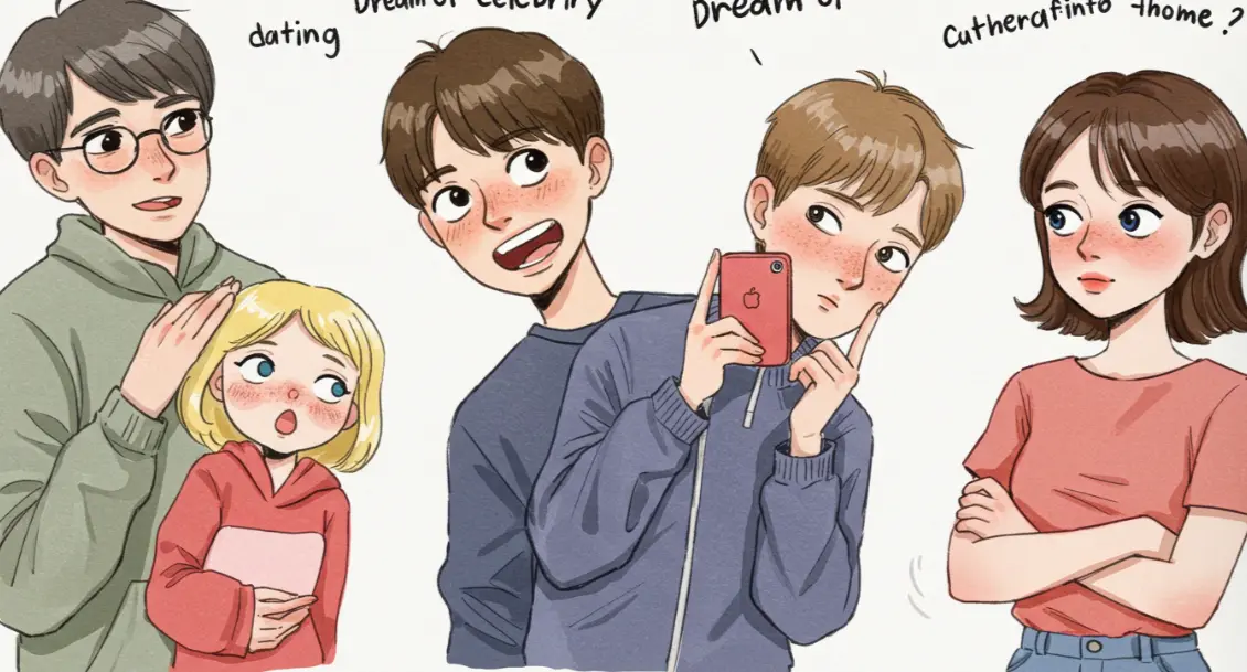 연예인이 나오는 꿈