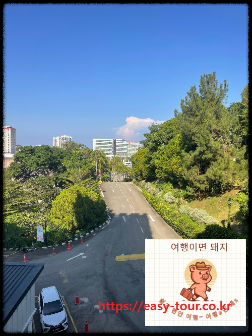 코타키나발루 팰리스 호텔 뷰