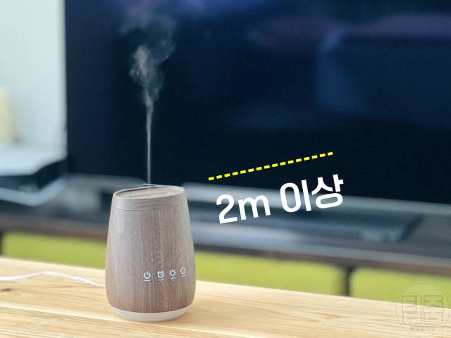 가습기 tv 옆 가전제품 고장 2m 이상 정수기물