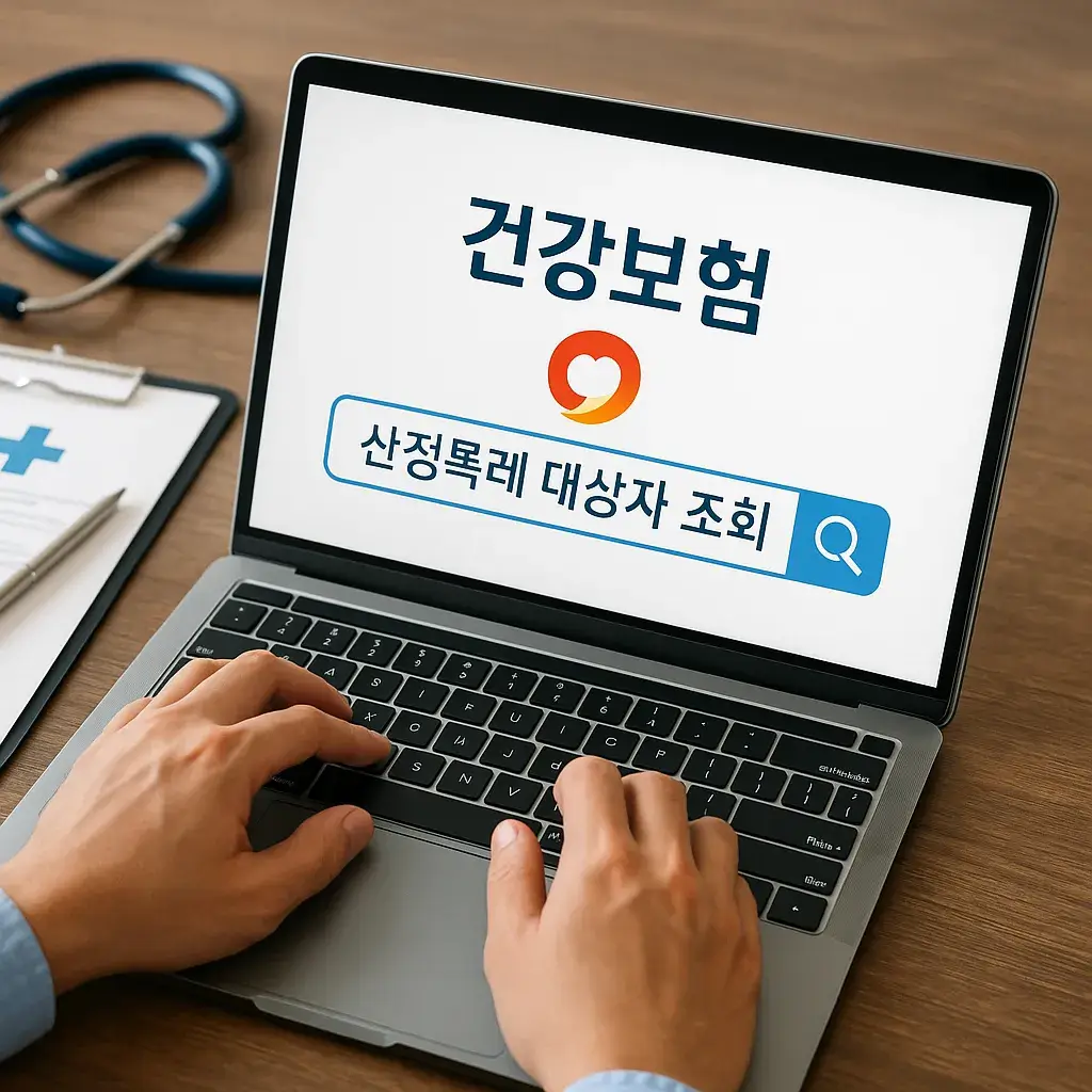 건강보험 산정특례 대상자 조회