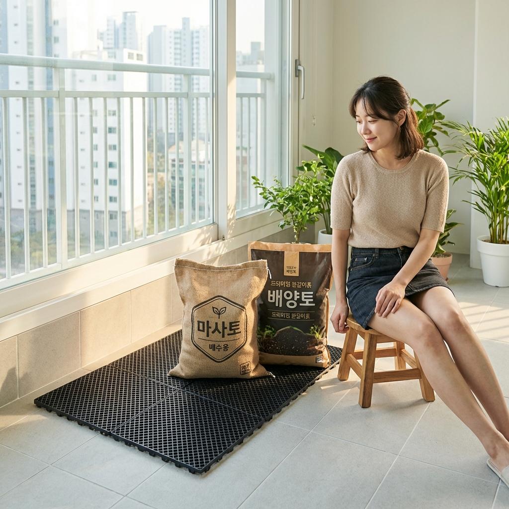 다이소 2000원 아이템으로 식물 과습 완벽 차단하기