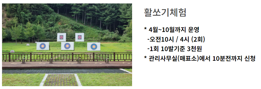 강원 숲체험장