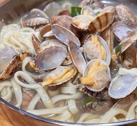 바지락칼국수