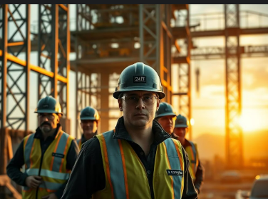 건설노동자 사진