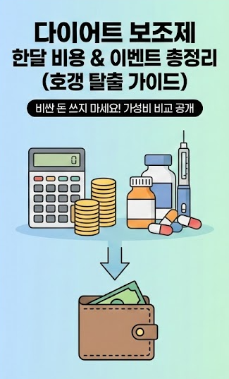 다이어트 보조제 가성비