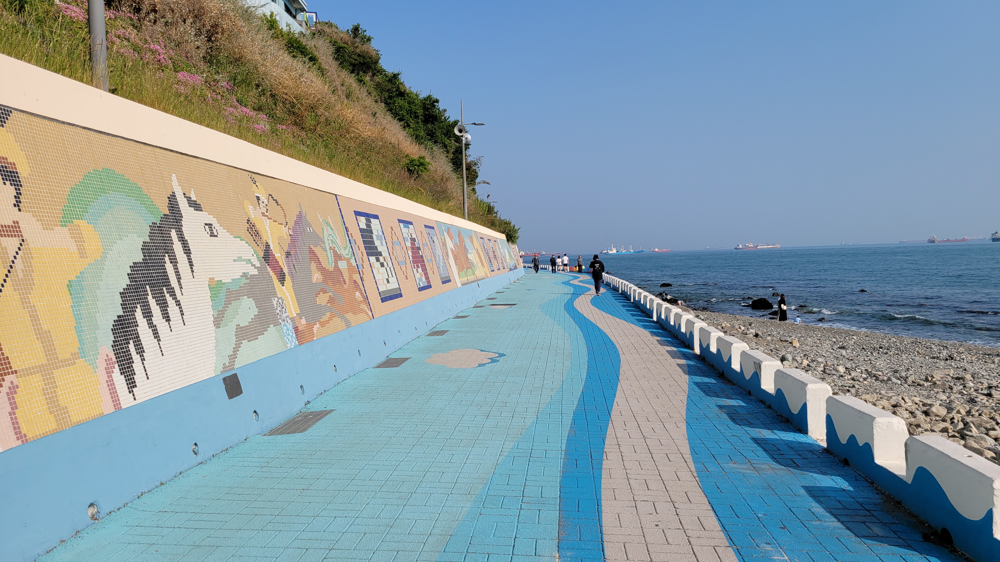 흰여울문화마을 해안로