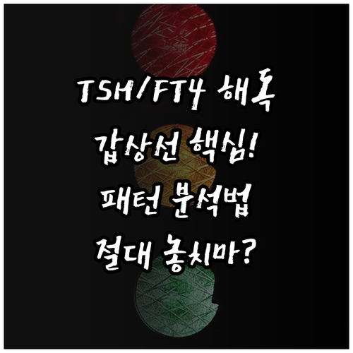 갑상선 호르몬 검사 결과 TSH Fr..
